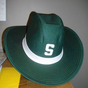 Men's Michigan State green cowboy hat. Large. New.